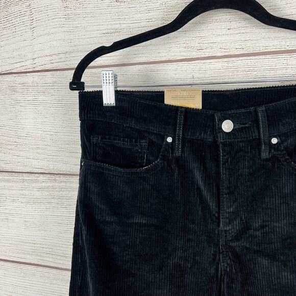 Levi's Women's Black 315 Shaping Corduroy Bootcut Pants Size 30 - Picture 4 of 9